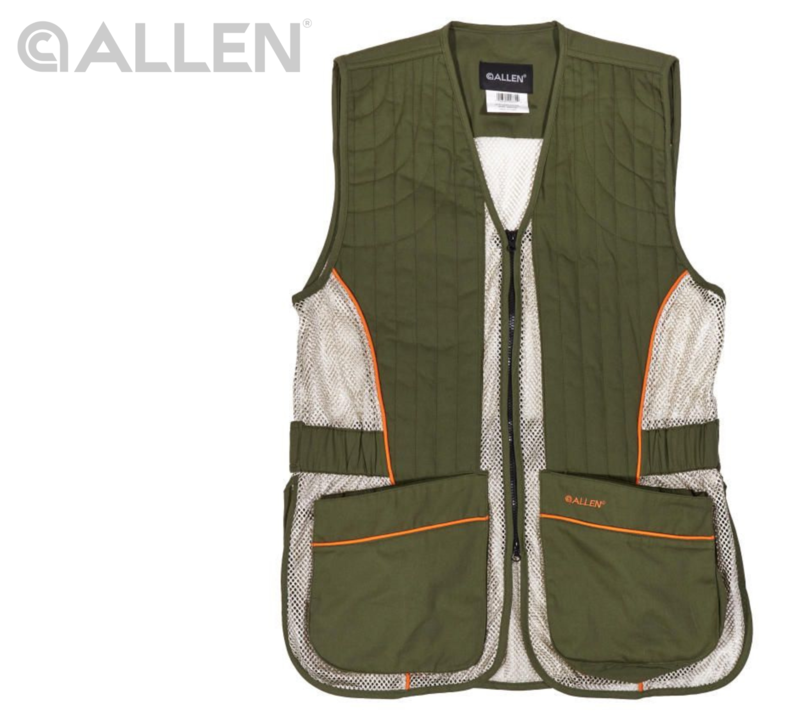 Buy Allen Ace Shooting Vest Green | XL-2XL in NZ New Zealand.