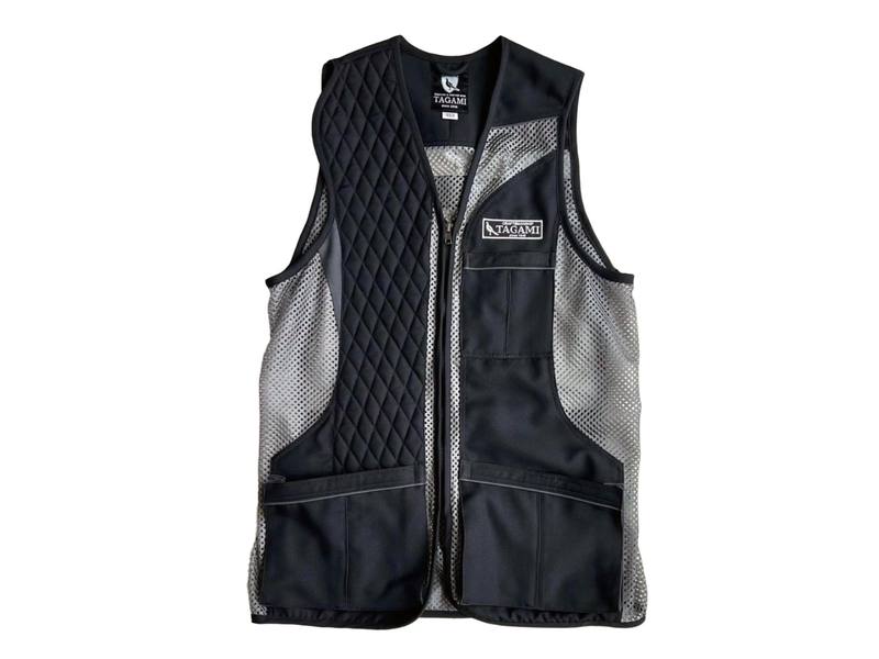 Buy Tagami G-Style Mesh Shooting Vest | Black & Grey in NZ New Zealand.