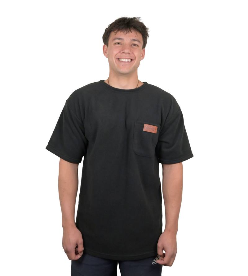 Buy Gun City Black Fleece T-Shirt in NZ New Zealand.