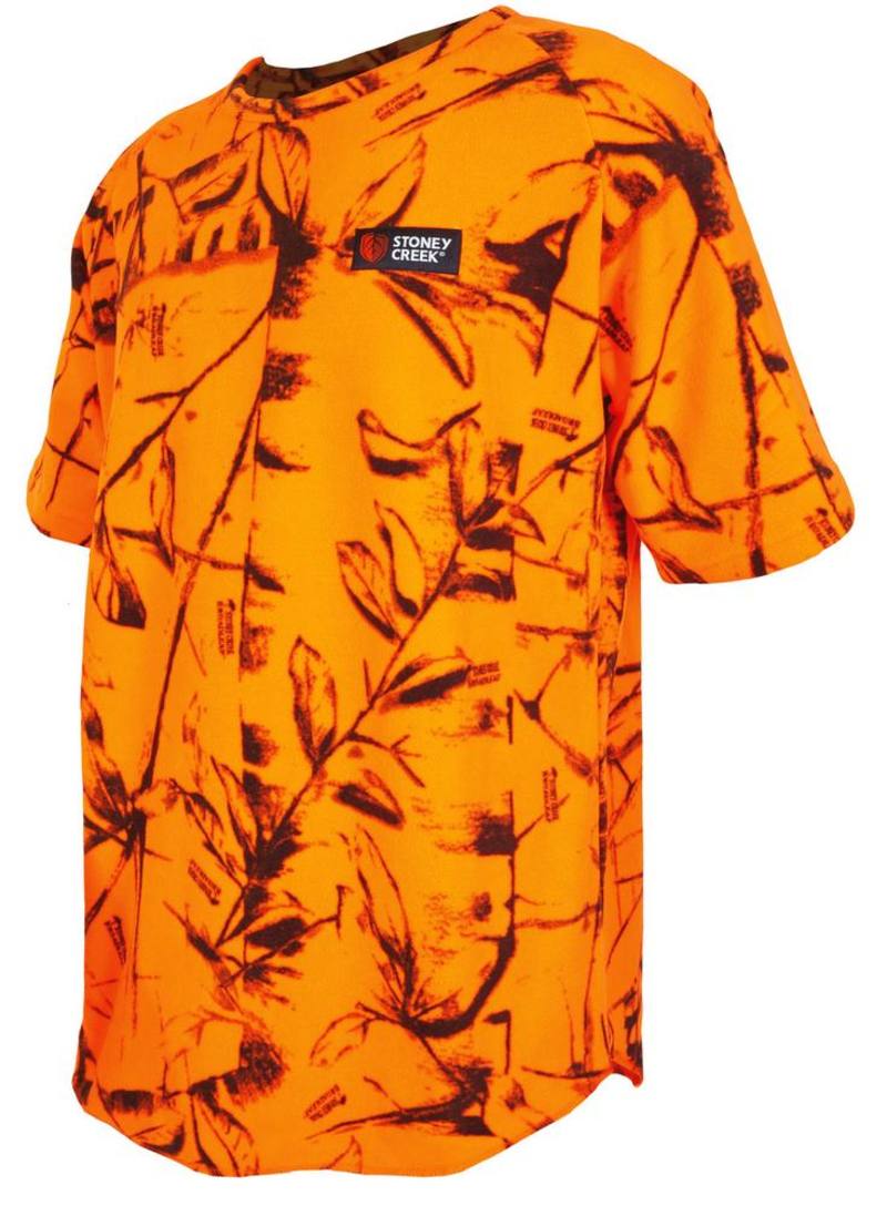 Buy Stoney Creek, Bushman Tee - Blaze Orange *Choose Size* in NZ New Zealand.