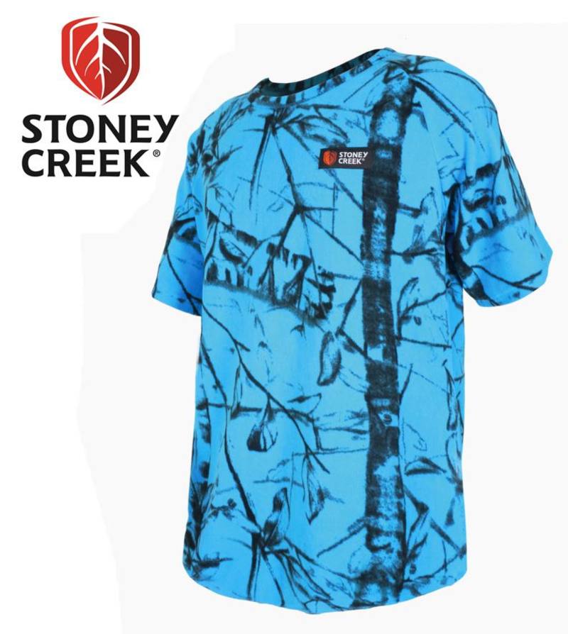 Buy Stoney Creek Kids Bush Tee Blaze Blue *Choose Size* in NZ New Zealand.