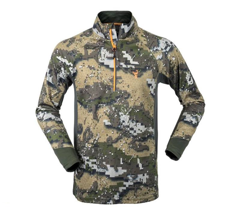 Buy Hunters Element Eclipse Top with 1/2 Zip: Camo in NZ New Zealand.