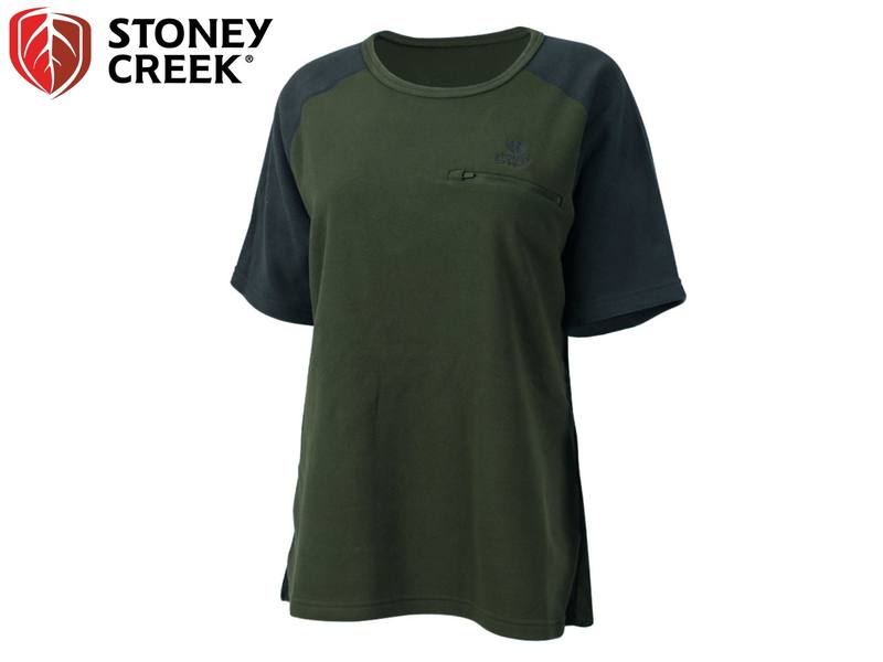 Buy Stoney Creek Women's Microplus Short Sleeve Tee Phantom/Rosin | Choose Size in NZ New Zealand.