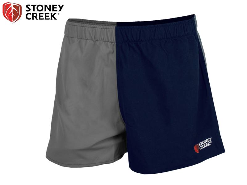 Buy Stoney Creek Men's Jester Shorts Navy/Grey | Choose Size in NZ New Zealand.