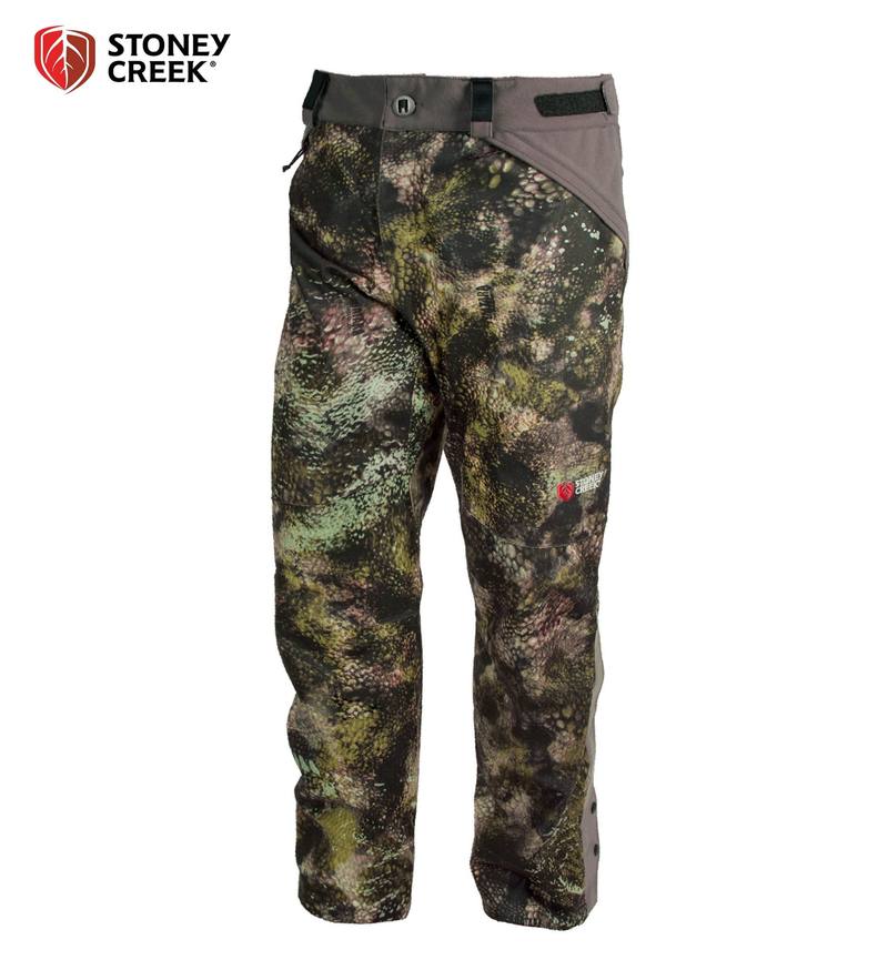 Buy Stoney Creek Huntlite Overtrousers Tuatara Forest Camo in NZ New Zealand.