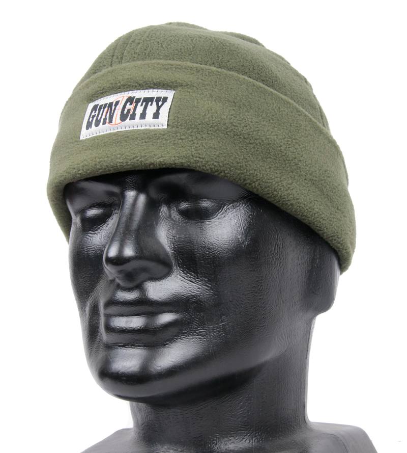 Buy Gun City Beanie Fleece Olive in NZ New Zealand.