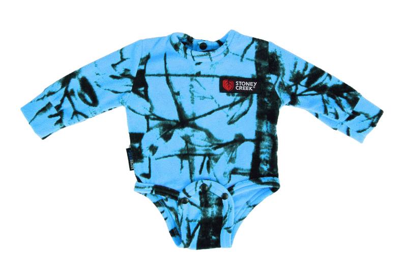 Buy Stoney Creek Infant Stretch n Grow: Baby Blue Camo in NZ New Zealand.