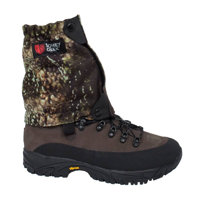 Buy Stoney Creek Tricord Short Gaiters: Tuatara Forest Camo in NZ New Zealand.