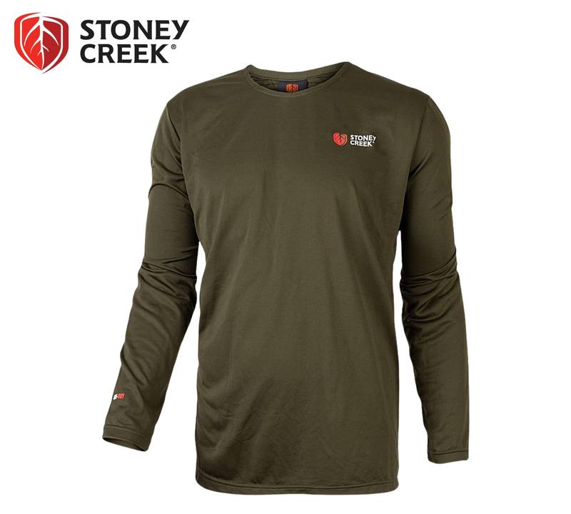 Buy Stoney Creek Ice-Dry Long Sleeve Top: Bayleaf in NZ New Zealand.