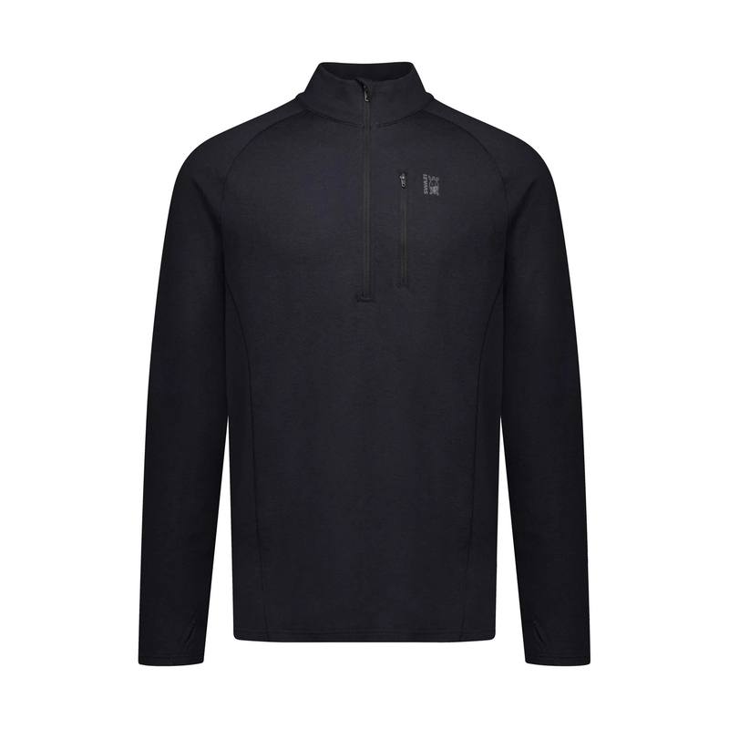 Buy Swazi Everest Merino Shirt Black in NZ New Zealand.