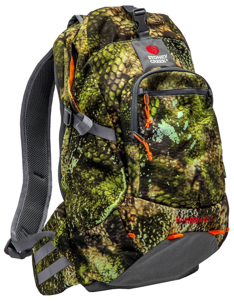 Buy Stoney Creek Whirinaki 25 L Pack: Tuatara Forest Camo in NZ New Zealand.