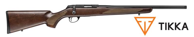 Buy 17hmr Tikka T1x Hunter Wood 20" Threaded in NZ New Zealand.