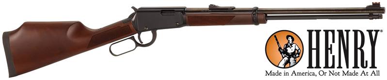 Buy .17 HMR Henry Varmint Express Lever-Action: Blued/Walnut - 10-Shot Tubular Magazine in NZ New Zealand.