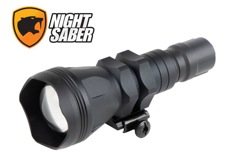 Buy Night Saber LED/Infrared Rechargeable Torch 458 Lumens in NZ New Zealand.