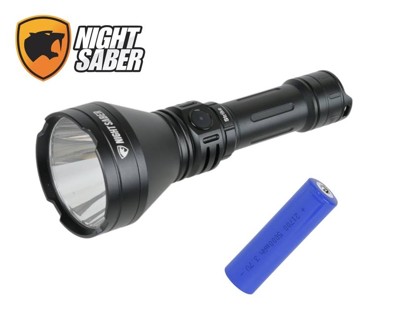 Buy Night Saber Strike LED Torch: 1250 Lumens *Battery Included in NZ New Zealand.
