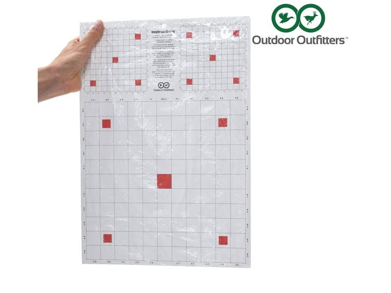 Buy A3 Paper Targets Red Squares 10 Pack in NZ New Zealand.