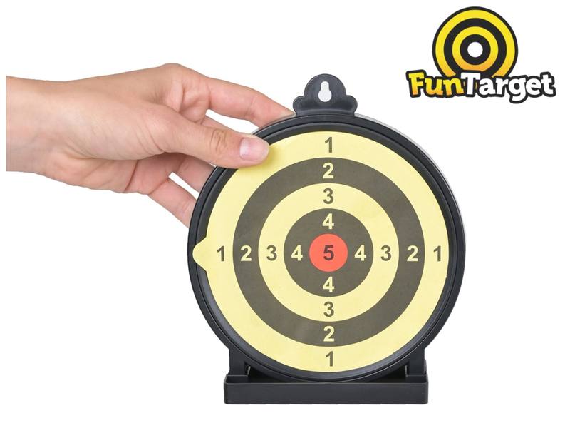 Buy Fun Target Airsoft 6" Sticky Gel BB Target with Pellet Tray in NZ New Zealand.