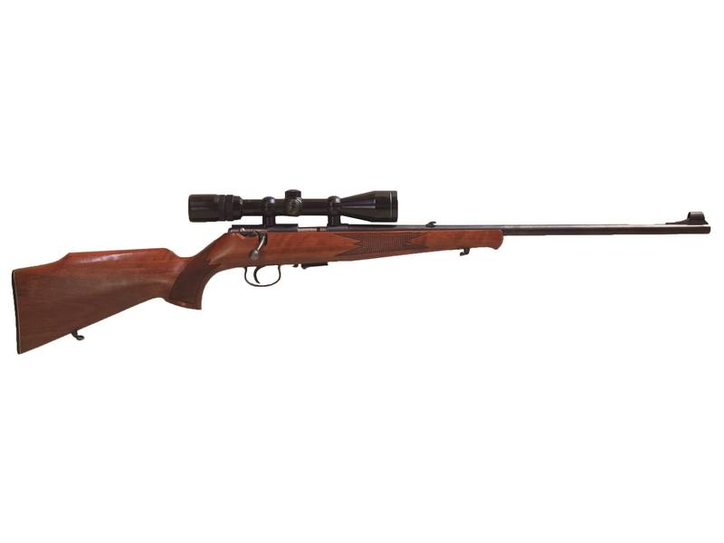 Buy 22 Mag Anschutz 1515-1516 Blued Wood with Scope in NZ New Zealand.