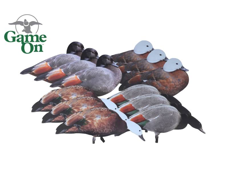 Buy Game On Paradise Duck 2D Hi-Res Silhouettes x12 in NZ New Zealand.