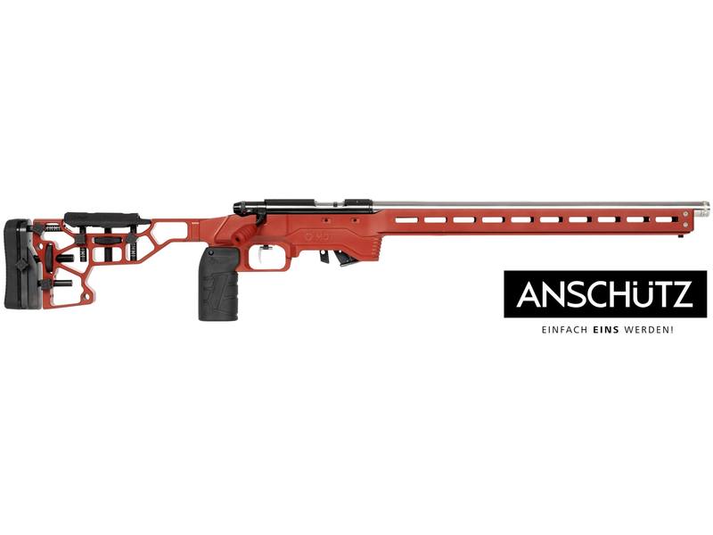 Buy 22 Anschutz 1710 Crimson Red Heavy Barrel Threaded 20" in NZ New Zealand.