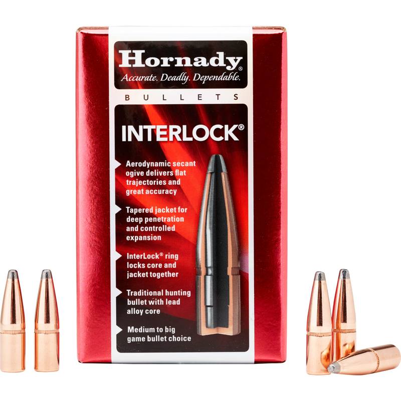 Buy Hornady Projectiles 405 Cal .411 300gr InterLock Soft Pointx50 in NZ New Zealand.