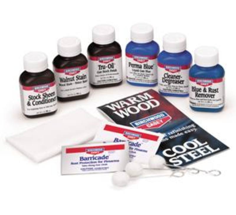 Buy Birchwood & Casey Deluxe Kit Blue & Wood in NZ New Zealand.