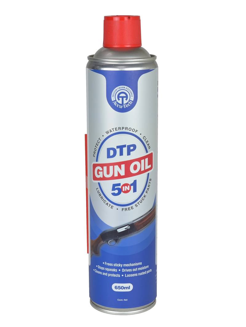 Buy Accu-Tech DTP Total Solution 5-In-1 Gun Oil: 650ml in NZ New Zealand.