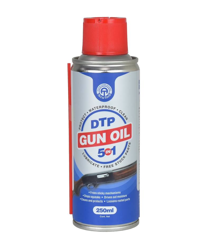 Buy Accu-Tech DTP Total Solution 5-In-1 Gun Oil: 250ml in NZ New Zealand.