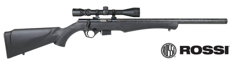 Buy 22 Mag Rossi 8122M with Carbon Full Barrel Silencer *Choose Scope Package in NZ New Zealand.