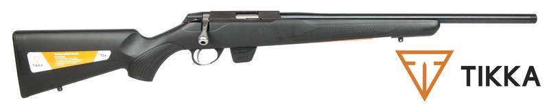 Buy 22 Tikka T1x MTR Blued Synthetic Threaded | Choose Barrel Length in NZ New Zealand.