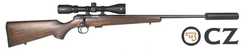 Buy CZ 457 American Beech 20" with Ranger 3-9x42 Scope & Braveheart Silencer in NZ New Zealand.