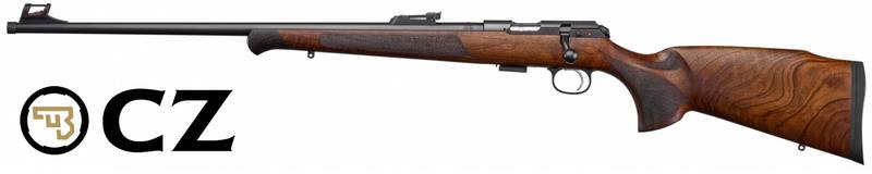 Buy 22 CZ 457 Premium Blued/Walnut Left Handed Threaded 24" in NZ New Zealand.