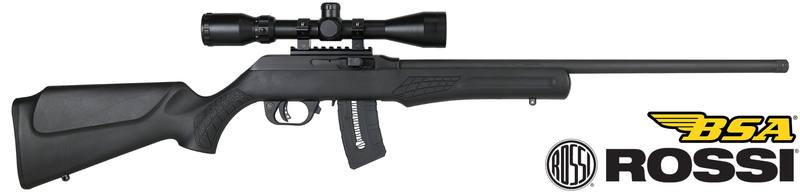 Buy 22-MAG Rossi 7122M 21" with BSA 3-9x40 Scope in NZ New Zealand.