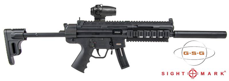 Buy 22 German Sport Guns GSG-16 10-Shot Magazine: Sightmark Red Dot Sight in NZ New Zealand.