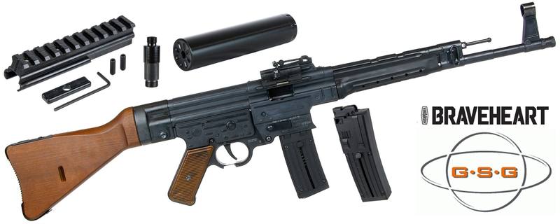 Buy 22 German Sport Guns STG-44 with Suppressor & Extra Magazine Package in NZ New Zealand.