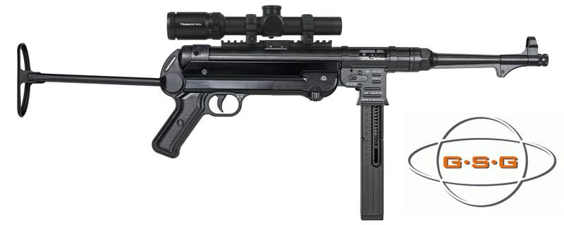 Buy 22 GSG  MP40 with GSG Rail & Ranger 1-8x24i Scope Package in NZ New Zealand.