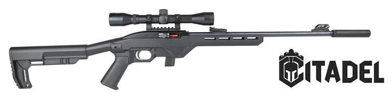 Buy 22 Citadel Trakr Semi Auto 10-Shot with 4x32 Scope & Silencer in NZ New Zealand.