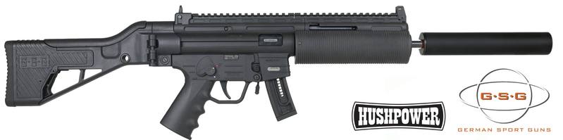 Buy 22 German Sport Guns GSG-16 10-Shot Mag: MP5 Replica *With Silencer and Hard Case in NZ New Zealand.