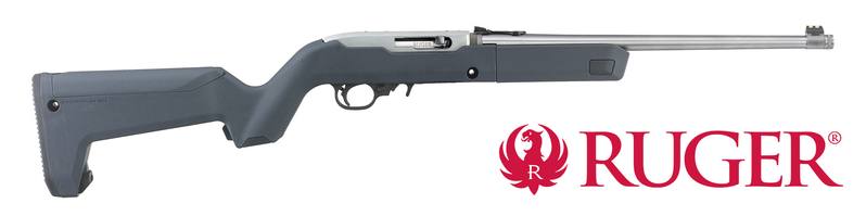 Buy 22 Ruger 10/22 Takedown Stainless 16" Threaded with Magpul Stock & x3 Extra Mags in NZ New Zealand.