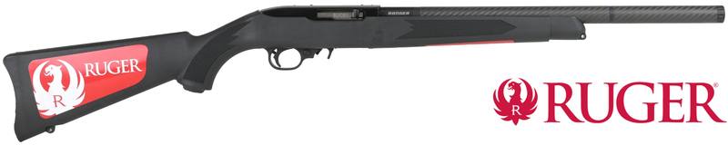 Buy 22 Ruger 10/22 Matte Synthetic with Ranger Carbon Tension Barrel 13" in NZ New Zealand.