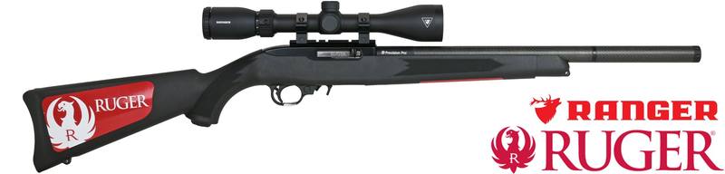 Buy 22 Ruger 10/22 Precision Pro Tension Barrel with Ranger Scope in NZ New Zealand.