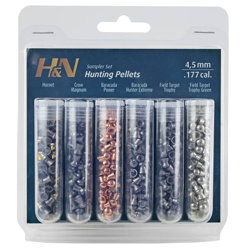 Buy H&N .177 Sampler Hunting Pellets | 6 Different Pellets in NZ New Zealand.