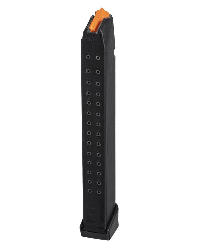 Buy Glock 9mm Gen 5 Orange Follower Magazine | 33 Rounds in NZ New Zealand.