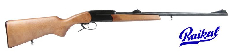 Buy 223 Baikal MP-18MH Single Shot Blued/Wood in NZ New Zealand.