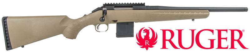 Buy Ruger American Ranch Blued Synthetic FDE 16" Threaded in NZ New Zealand.