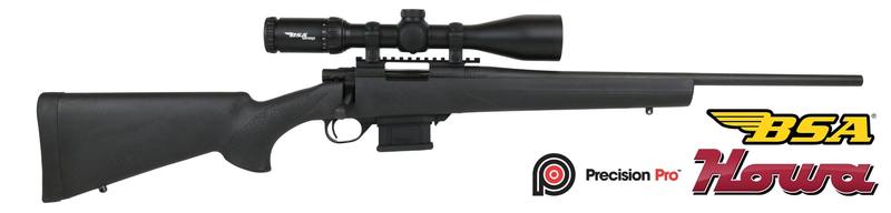 Buy 223 Howa 1500 MiniAction with BSA Genesys 2.5-15x50 Scope in NZ New Zealand.