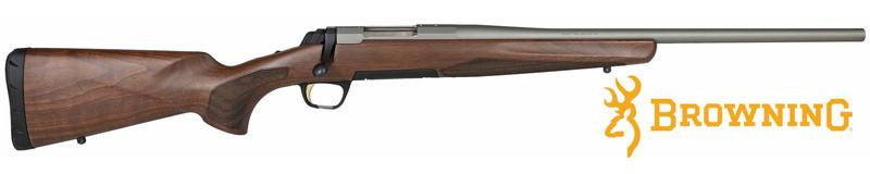 Buy 223 Browning X-Bolt Grey Cerakote Walnut 22" Threaded *Left Hand Available in NZ New Zealand.