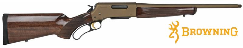 Buy 223 Browning BLR Wood 18" Threaded | Bronze Cerakote in NZ New Zealand.