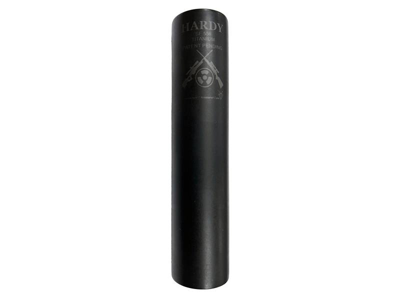 Buy Second-hand Hardy Silencer Centerfire 22cal Titanium Muzzle Forward | Thread: 1/2x28 in NZ New Zealand.