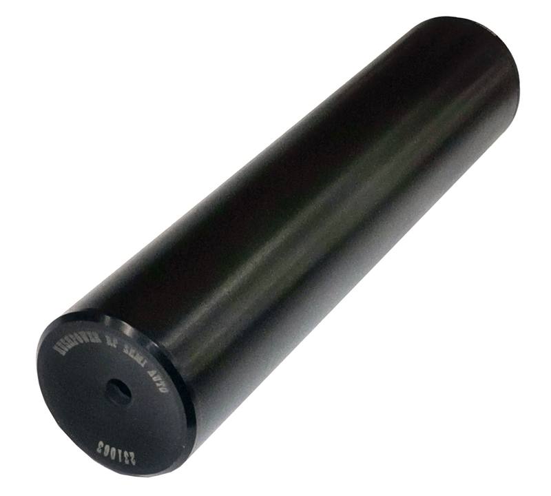 Buy Secondhand Hush Power Rimfire 22 Cal Black 1/2x20 Thread Silencer in NZ New Zealand.